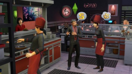 The Sims 4 В ресторане (2016) PC | RePack от xatab