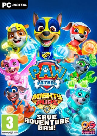 PAW Patrol Mighty Pups Save Adventure Bay (2020) PC | Лицензия